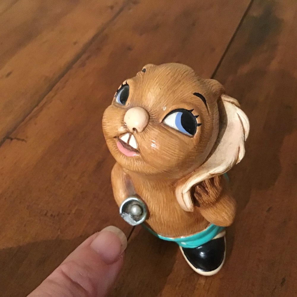 Hand-Painted Bunny Figurines-Set of 3 - Picture 8 of 8